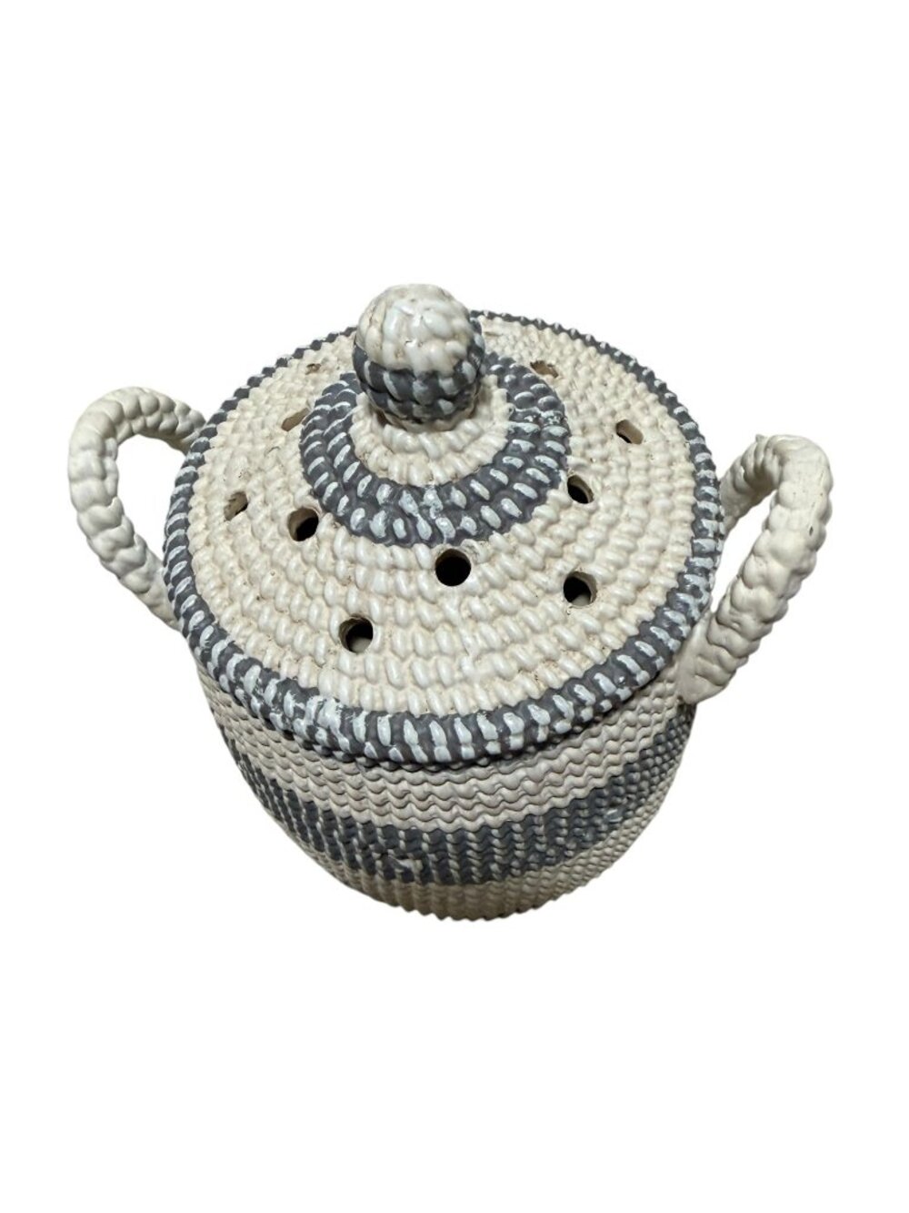 Sweetgrass Basket Retired Scentsy Full Size Warmer with Works - Picture 4 of 9